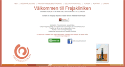 Desktop Screenshot of frejakliniken.se